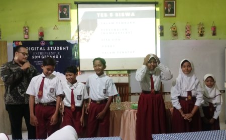 SDN Gedang 1 Gelar Kegiatan “Digital Studentpreneur” untuk Wujudkan Siswa Kreatif dan Melek Teknologi