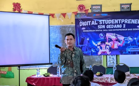 Digital Studentpreneur SDN Gedang 2 Dorong Siswa Melek Digital dan Percaya Diri