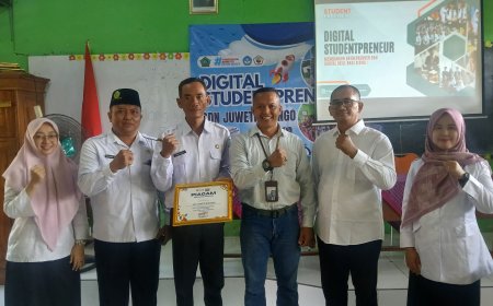 Generasi Muda Melek Digital: SDN Juwetkenongo Gelar Kegiatan Digital Studentpreneur