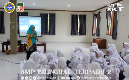 Tanamkan Jiwa Leadership kepada Pengurus OSIS SMP Bilie