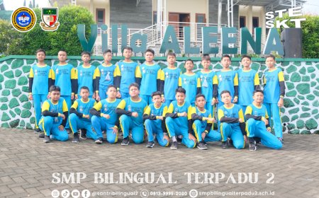 Outbound Seru Tutup Kegiatan LDKS OSIS SMP Bilie di Trawas