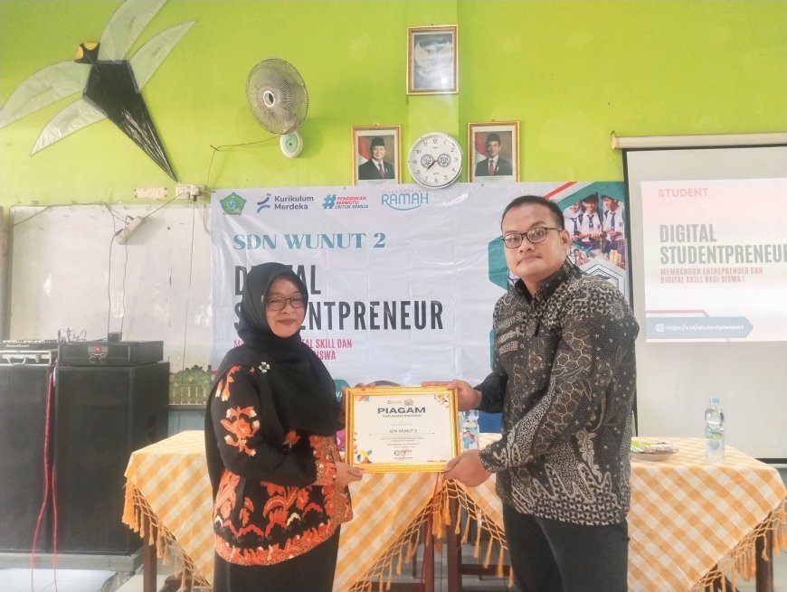 SDN WUNUT 2Gelar Kegiatan Digital Studentpreneur