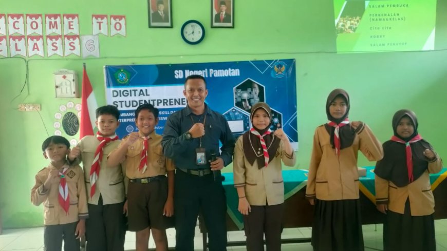 SDN Pamotan Gelar Program Digital Studentpreneur untuk Bekali Siswa dengan Keterampilan Abad 21
