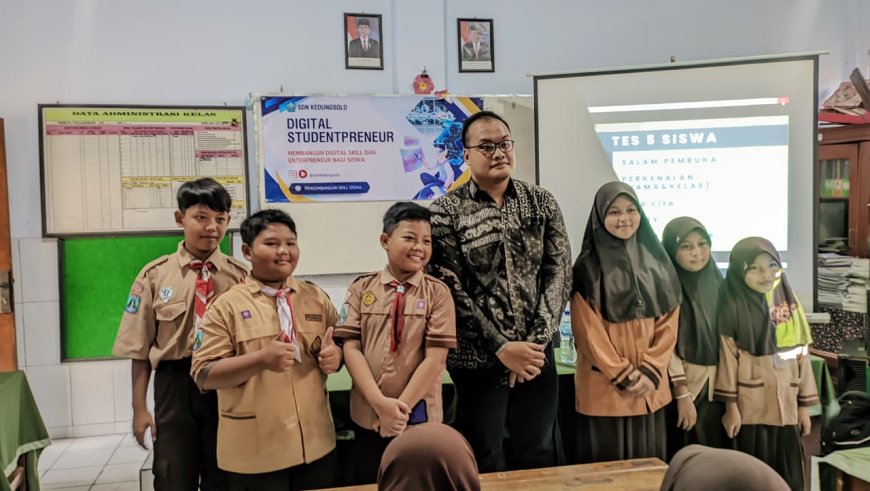 Digital Studentpreneur SDN Kedungsolo Dorong Jiwa Kewirausahaan Digital Sejak Dini
