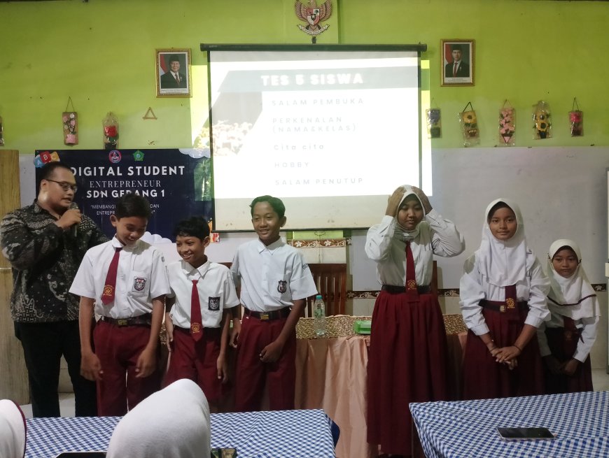 SDN Gedang 1 Gelar Kegiatan “Digital Studentpreneur” untuk Wujudkan Siswa Kreatif dan Melek Teknologi