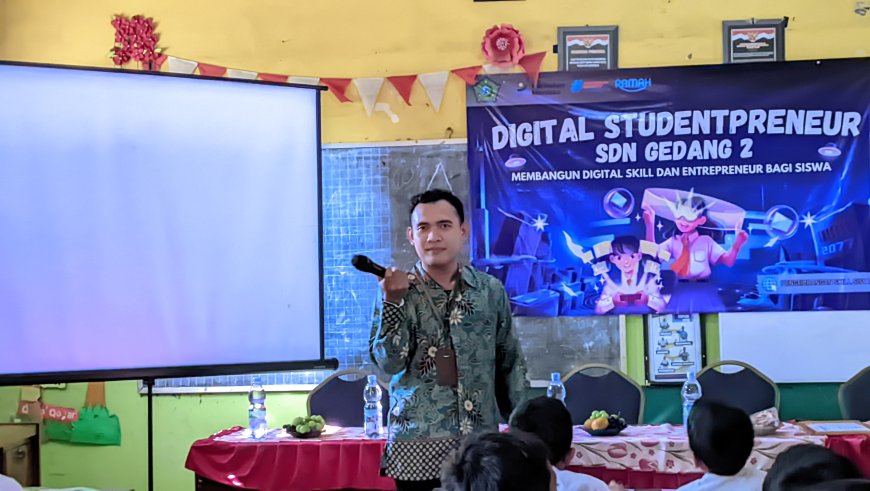 Digital Studentpreneur SDN Gedang 2 Dorong Siswa Melek Digital dan Percaya Diri