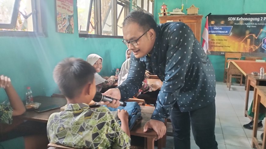 Bangun Jiwa Kreatif dan Mandiri, SDN Kebonagung 2 Gelar Program Digital Studentpreneur