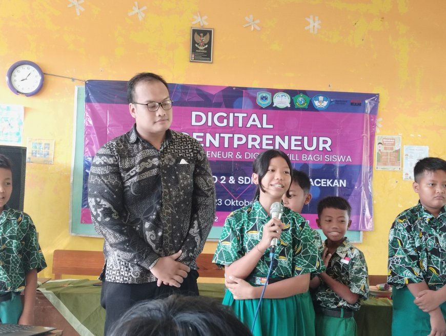 Digital Studentpreneur SDN Gampingrowo 2 & Balongmacekan: Wujudkan Siswa Kreatif dan Percaya Diri di Era Digital