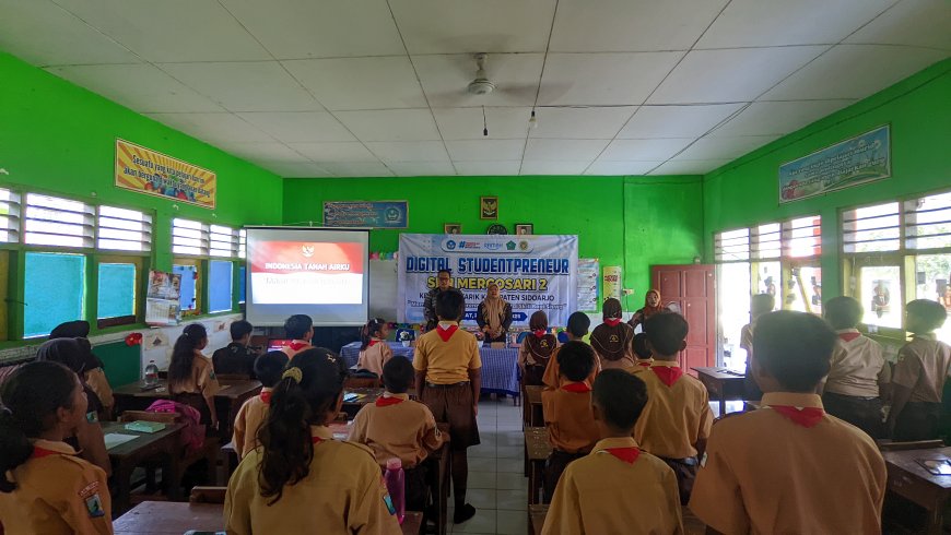 Digital Studentpreneur SDN Mergosari 2: Mengasah Kreativitas dan Percaya Diri di Era Digital
