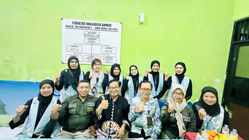 Komite Sekolah SDN Tawangsari 3 Disupervisi FKKS dan Dewan Pendidikan, Perkuat Sinergi Peningkatan Mutu Pendidikan