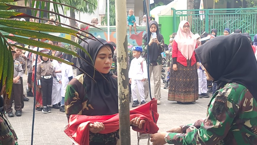 Mengobarkan Semangat Juang: Peringatan Hari Pahlawan Penuh Warna di SDN Tawangsari 3