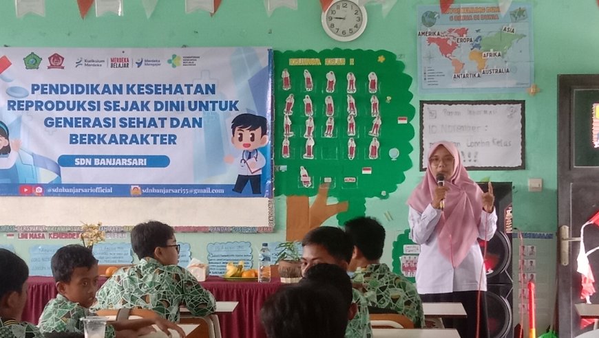 Tumbuh Sehat, Belajar Hebat, Berbagi Manfaat - Bersama SDN Banjarsari!