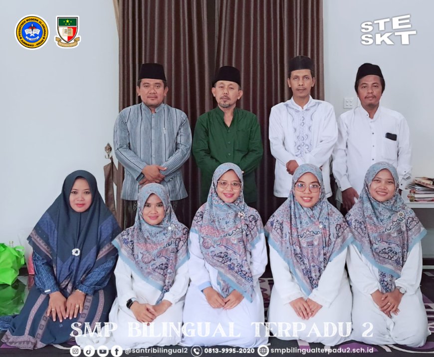 Penandatanganan dan Pengesahan Syahadah Khotam Setoran Sanad Bil Ghoib 30 Juz Guru Tahfidh SMP Bilie