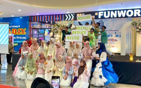 Aksara Fest 2025 Hadirkan 8 Jam Nonstop Kreativitas Lewat 19 Penampilan Kolaboratif Siswa SMP Al Falah Deltasari