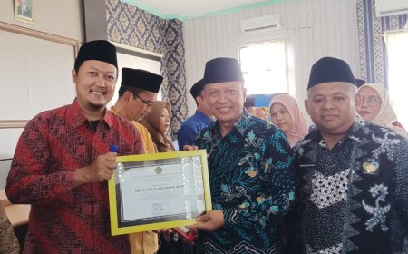SMP Al Falah Deltasari Sabet Penghargaan School Religious Culture Kemenag Sidoarjo