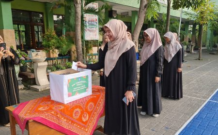 SDN Tawangsari 3 Taman Bergerak: Dari Doa untuk Sumatera, Hingga Aksi Nyata Sedekah