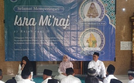 Peringatan Isra' Mi'raj di SMPN 1 Jabon : Menebarkan Hikmah dan Nilai Keimanan