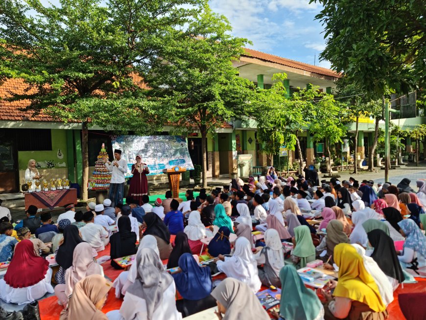 Peringati Isra’ Mi’raj, SDN Tawangsari 3 Hadirkan Lomba Mewarnai, Kaligrafi, dan Storyteller Islami