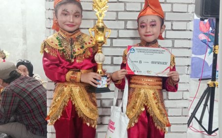 Qiara dan Najwa Raih Juara 2 Lomba Tari Group di Suncity