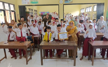 Perluas Wawasan Publik Speaking dan Literasi Digital, SDN Kletek Gelar Program Digital Studentpreneur II