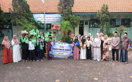 Pesantren Ramadhan Ditutup dengan Kepedulian, SD Negeri Ploso Gelar Santunan Anak Yatim dan Berbagi Takjil