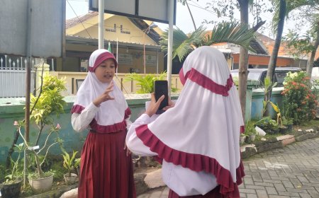 Cetak Kreator Masa Depan, SDN Tawangsari 3 Gelar Program Digital Studentpreneur