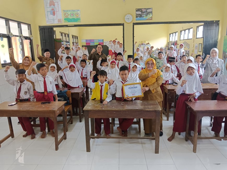 Perluas Wawasan Publik Speaking dan Literasi Digital, SDN Kletek Gelar Program Digital Studentpreneur II