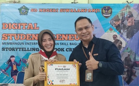 Seru dan Inspiratif! 60 Siswa SDN Siwalanpanji Jadi “Studentpreneur Digital” Sejak Dini