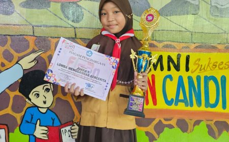 Siswa SD Negeri Candi Borong Prestasi di FLS3N Kecamatan Candi