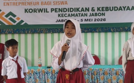 Semangat Berkarya! 71 Siswa Ikuti Digital Studentpreneur II Korwil Kecamatan Jabon