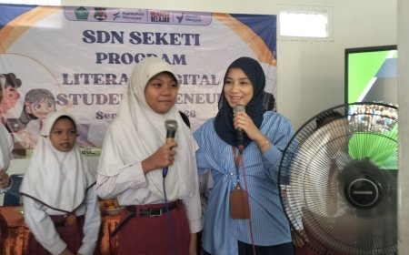 Belajar Kreatif di Era Digital, SDN Seketi Gelar Digital Studentpreneur