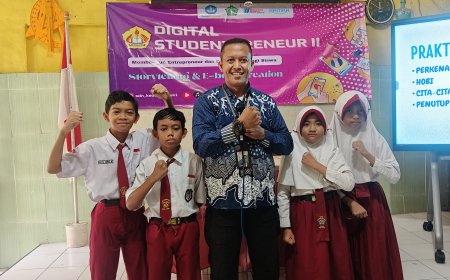 Digital Studentpreneur SDN Kedungpeluk 1: Cetak Generasi Kreatif dan Melek Digital Sejak Dini