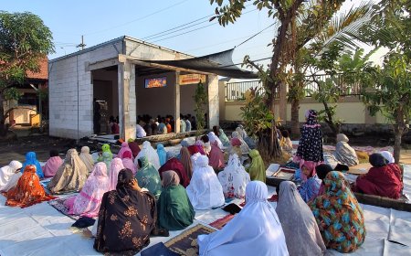 Idul Adha Ala SDN Banjarsari: Mushollah Baru, Sedekah, dan Makan Bareng Qurban