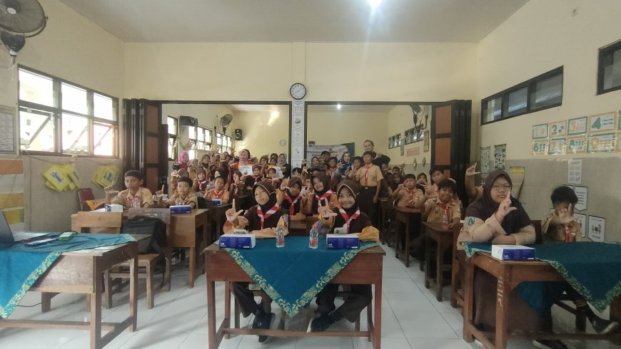 Kolaborasi Tiga Sekolah, Digital Studentpreneur SDN Waruberon Berlangsung Meriah