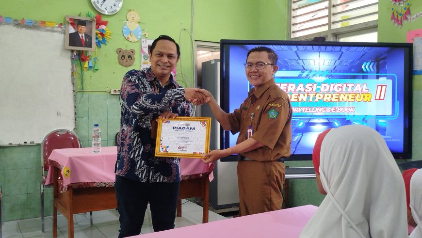 SDN Sepande Cetak Generasi Kreatif Digital! “Digital Studentpreneur II” Jadi Ajang Siswa Tampil Percaya Diri dan Inovatif