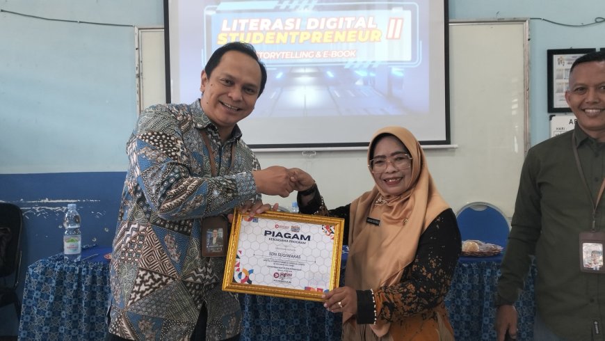 Kreativitas Digital Siswa SDN Sugihwaras Melesat Lewat Program Digital Studentpreneur 2026