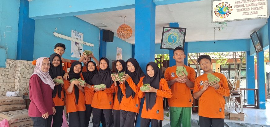 SMP Negeri 1 Jabon Gelar Kegiatan Kurban Ramah Lingkungan