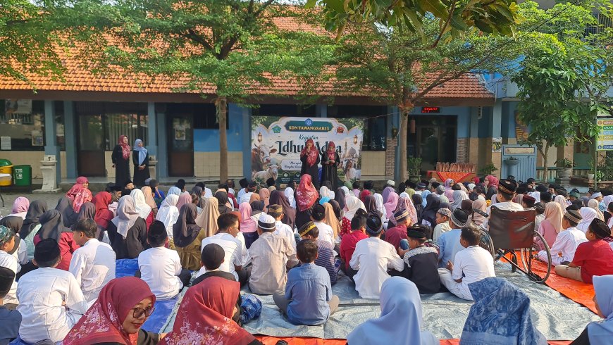 SDN Tawangsari 3 Gelar Kegiatan Idhul Adha 1447 H: Merajut Kebersamaan dalam Bingkai Ketakwaan dan Pengorbanan
