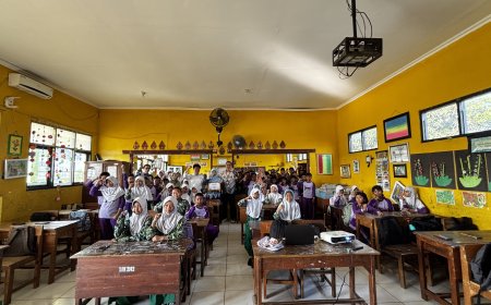 Digital Studentpreneur II SDN SUMPUT Bekali Siswa dengan Keterampilan Digital dan Public speaking
