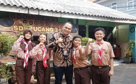 Digital Studentpreneur II di SDN Pucang 2: Cetak Generasi Kreatif dan Melek Digital Sejak Dini
