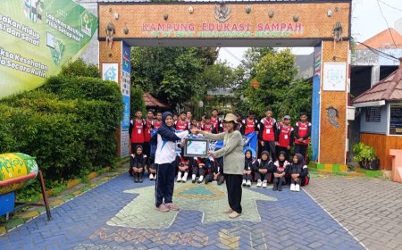 Integrasi Program Adiwiyata dan Kegiatan Kokurikuler melalui Edukasi Pengelolaan Sampah di Kampung Edukasi Sampah Sekardangan