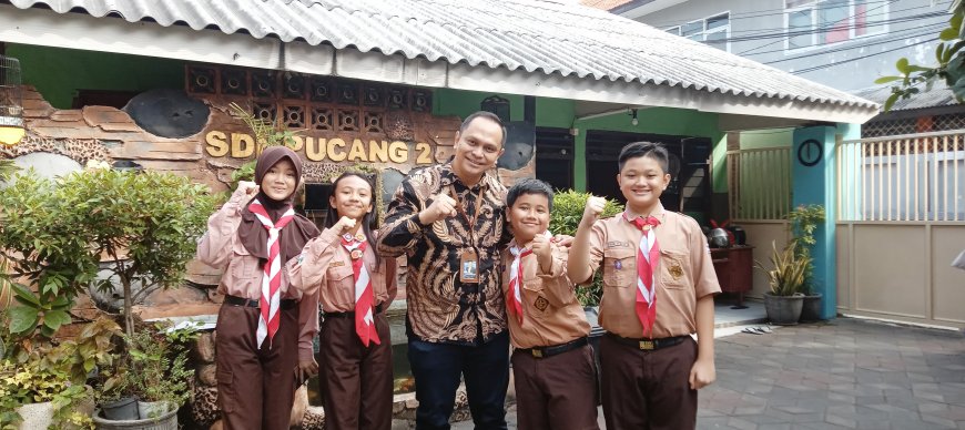 Digital Studentpreneur II di SDN Pucang 2: Cetak Generasi Kreatif dan Melek Digital Sejak Dini