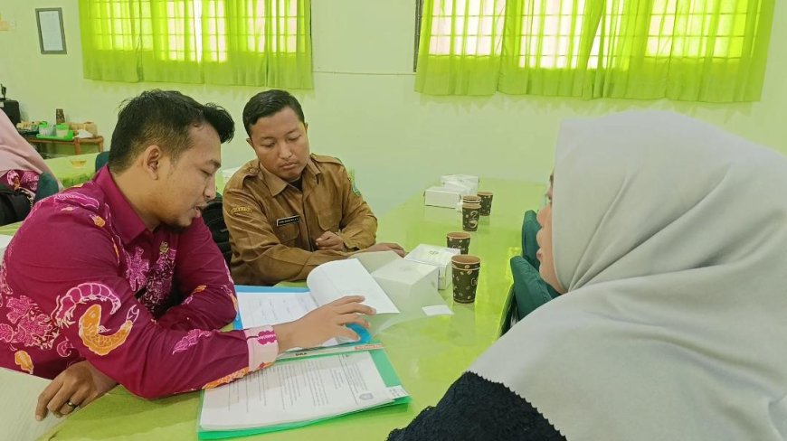 Studi Tiru Sekolah Adiwiyata SMPN 3 Krian  ke SMPN 1 Prambon