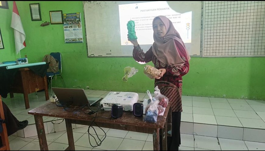 Praktik Pengajaran Matematika Kelas 7 yang Diintegrasikan dengan Program Adiwiyata
