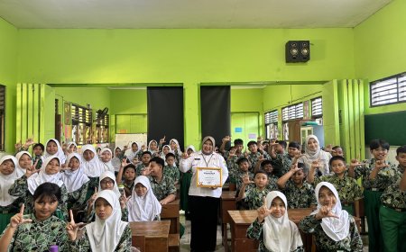 Digital Studentpreneur II Hadir di SDN Banjarbendo, Tingkatkan Kreativitas dan Literasi Digital Siswa