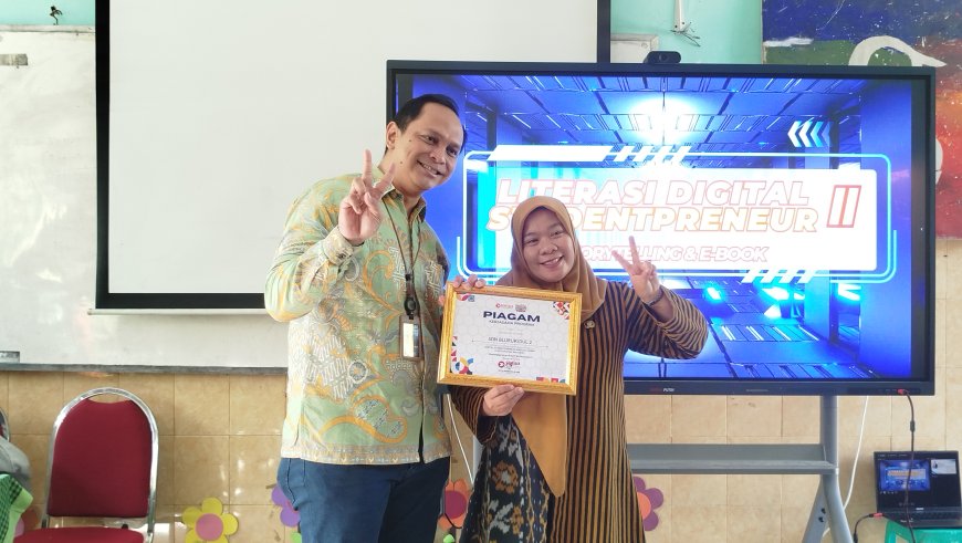 Digital Studentpreneur II di SDN Blurukidul 2: Bekali Siswa Kelas 5 dengan Keterampilan Storytelling dan Desain E-Book di Era Digital