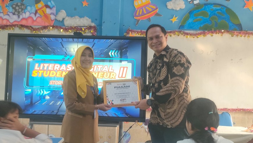 50 Siswa SDN Cemengbakalan 2 Antusias Ikuti Digital Studentpreneur II, Asah Kreativitas Digital Sejak Dini