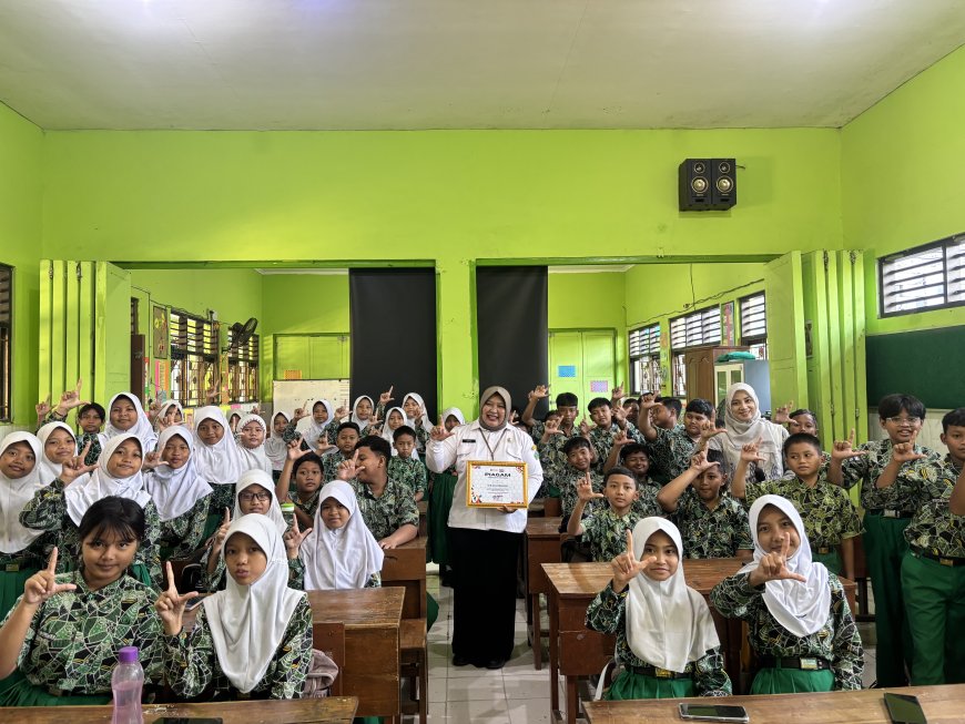 Digital Studentpreneur II Hadir di SDN Banjarbendo, Tingkatkan Kreativitas dan Literasi Digital Siswa