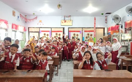 Digital Studentpreneur SDN Waru 2 Bekali Siswa dengan Keterampilan Storytelling dan Kreativitas Digital