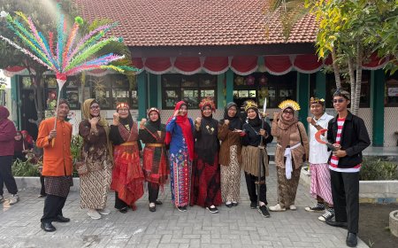 Langkah Sehat, Budaya Hebat: Karnaval dan Jalan Sehat SDN Banjarsari